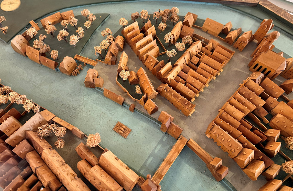 Mühleninsel im Sandtner Modell